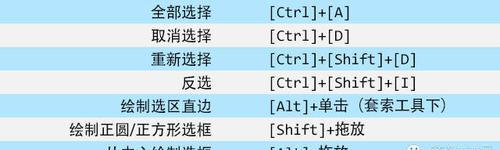 常用的PS快捷键命令大全（提高工作效率的必备技巧）