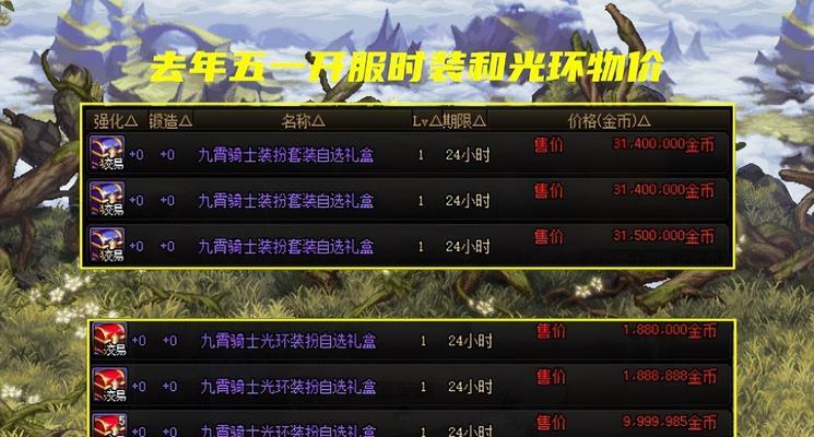 《探索DNF称号排行榜的奥秘》（揭秘DNF称号排行榜的规则和玩家竞争的心态）