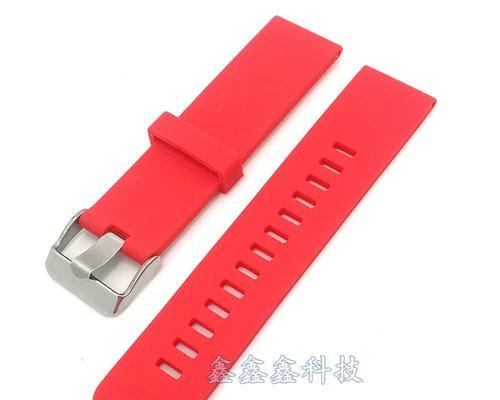 硅胶红色智能手表表带的材质如何？这种颜色的表带适合什么场合？